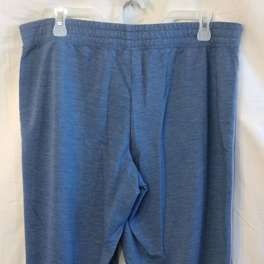 Disney Mickey Mouse Blue Pink Printed Jogger Pajama Lounge Pants Large - Picture 11 of 14